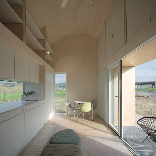 Interior tiny house mohma