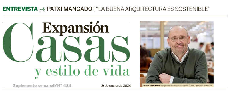 Patxi Mangado, arquitecto navarro.