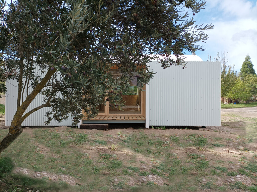 Construcción sostenible. Casas de madera.